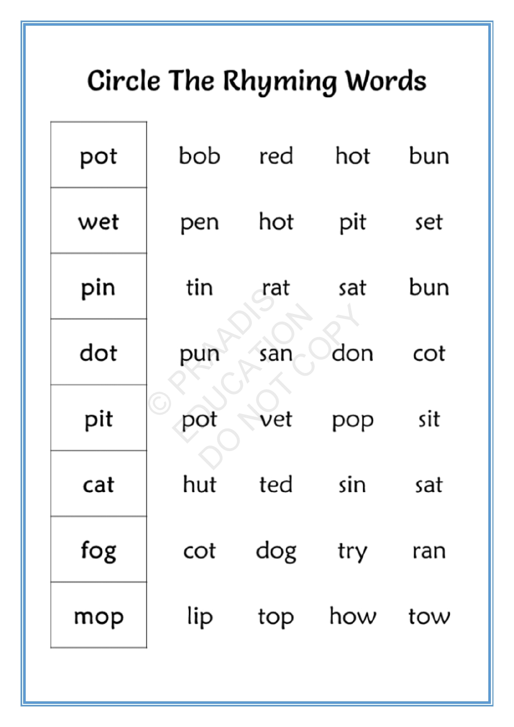 rhyming-words-worksheet-2nd-grade-worksheets-for-kindergarten