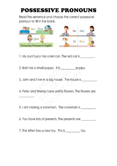 Worksheets for LKG to Grade 3 | Maths | English | EVS | Hindi – Free ...